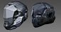 Helmet Concept, William Chen : Revision based on Zhanglu's sketch