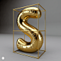 Golden Forms : Cinema 4D - Case Gold Texture