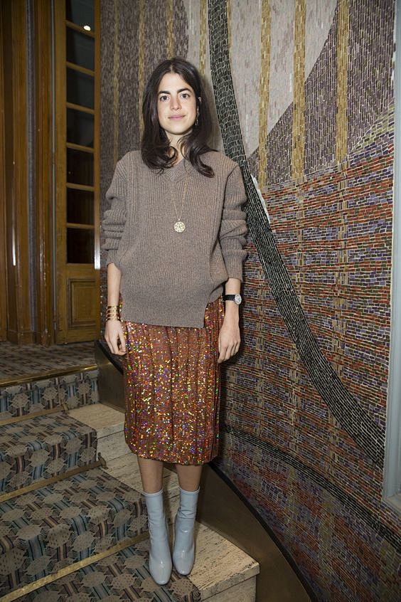 Leandra Medine durin...