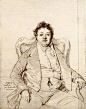 Charles_Thévenin_-_Portrait_par_Ingres