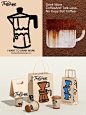 原创设计｜轻松有趣的咖啡品牌视觉设计