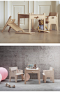 丹麦Carl Hansen CH410 CH411实木椅子儿童组装桌椅 写字玩具桌椅-淘宝网