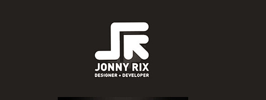 创意字母logo英文j