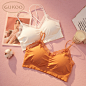 Gukoo/果壳打底文胸少女内衣美背内衣针织文胸内衣女薄款-tmall.com天猫