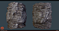 Substance Designer - Cliff Rock, Tom Carter : Substance Designer tileable rock material, 2048 roughness workflow.