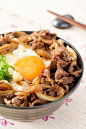 Japanese Food Sukiyaki-don, Soy Braised Beef ... | .:: Japanese Food …