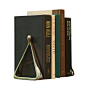 Stirrup Bookends transitional-bookends