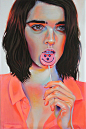 Martine Johanna 插画作品 - 插画艺术 - CNU视觉联盟