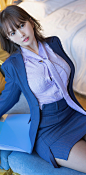 西装美女 张思允 (2)