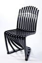 Stripe Chair Design by Joachim King: 