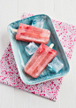 Strawberry Rosé Wine Popsicles