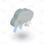 天气,雪,雾,图标,雨,平坦的,商务,云,气象学,暴风雨