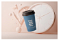 外卖咖啡杯纸质一次性饮料咖啡杯样机咖啡杯品牌VI设计提案VI素材-淘宝网
