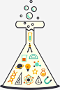 矢量手绘化学元素试剂瓶_新图网 https://www.ixintu.com