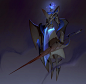 ArtStation - Moon Knight, Hui Zou _近战 战士 刺客_T2020323