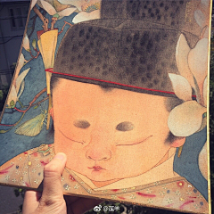 茶白//采集到国风插画