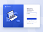 Onboarding for Sales Commission Software onboarding ui dribbble ui design app ux icon typography ui illustration