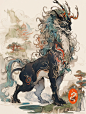 【山海经：麒麟】