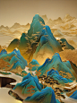AIGC-千里江山图 - 小红书