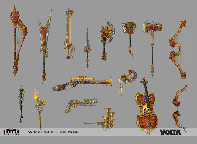 Musical Weapon set 