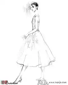 英国时装插画大师手稿欣赏 - 服装手绘设计站 - 绘吧手绘网 - Powered by Discuz!