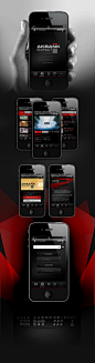 Akbank Art iPhone Application - Mobile Interface - Creattica