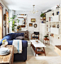 Tiny Living Room Transformation in NYC | west elm: 