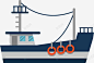 扁平化平面船只 元素 免抠png 设计图片 免费下载 页面网页 平面电商 创意素材