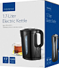Best Buy: Insignia™ 1.7L Electric Kettle Black NS-EK17BK9