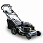 Amazon.com : Garden Bean 21 inch 161cc OHV High Wheel Self Propelled Lawn Mower 3-in-1 Gas Powered with 21 Inch Deck and Recoil Start System 10 inch Wheels : Garden & Outdoor