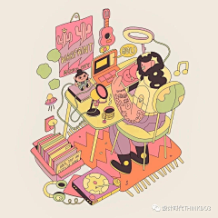 NuRee采集到插画 板绘  立绘
