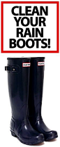 The ultimate guide to cleaning and caring for your rain boots (Hunter, Tretorn, Wellies, etc.)
