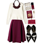 A fashion look from April 2014 featuring J Brand sweaters, Yves Saint Laurent pumps and Charlotte Olympia clutches. Browse and shop related looks.