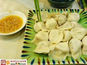 春节符号:饺子