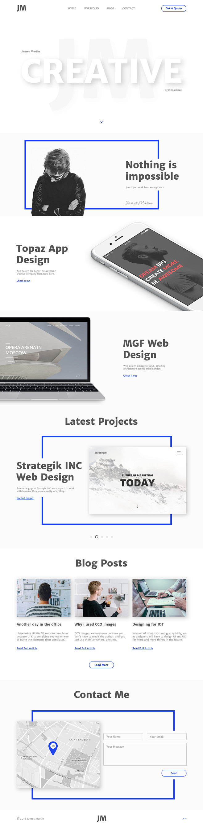 One page