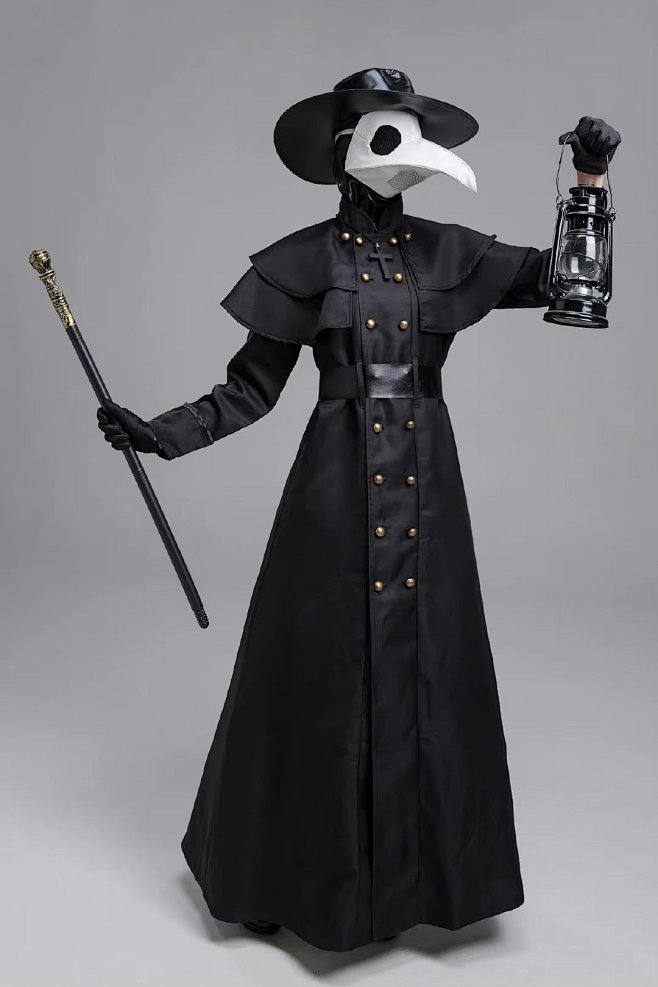 瘟疫医生面具和服饰素材