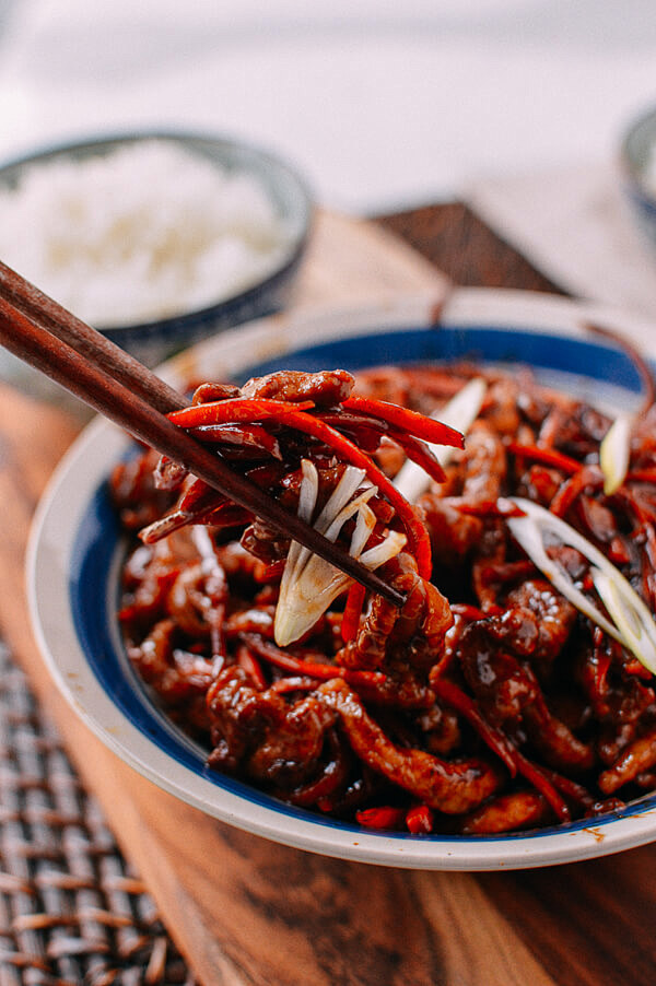 (京酱肉丝)