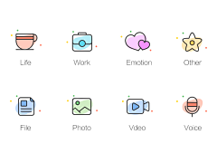 Candi采集到6.趣味化图标