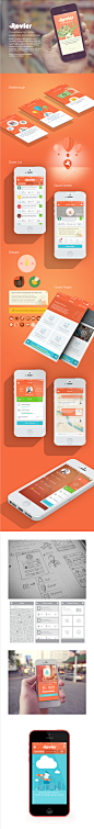 Rovler mobile app on Behance