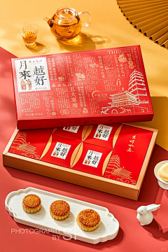 夏天的西瓜巨甜_xue采集到中秋