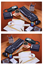 办公用品烟灰缸水杯键盘鼠标样机