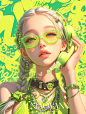 【MJ】薄荷绿girl✨  