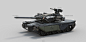 MT006 ''Icelus'' , noax . : Unmanned autonomous tank.Mass-produced for urban warfare . Heavily relies on quantity rather than quality. I imagine after war is over,these armour units will continue to patrol empty desolated land until destroyed or unable to