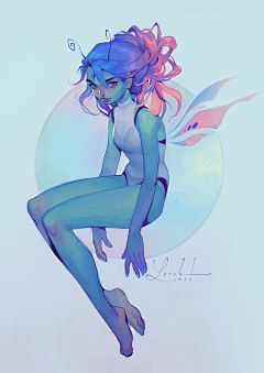 甦殐采集到Lois van Baarle