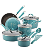 Rachael Ray Cucina Hard Enamel Nonstick 12-Piece Cookware Set - Rachael Ray Cookware Sets