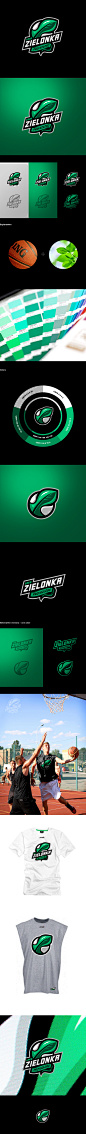 UKS Zielonka Przyszłość : A logo prepared for the basketball team from Poland whose coach is former NBA player Michael Ansley.