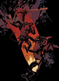 Mike Mignola’s Year of Monsters covers