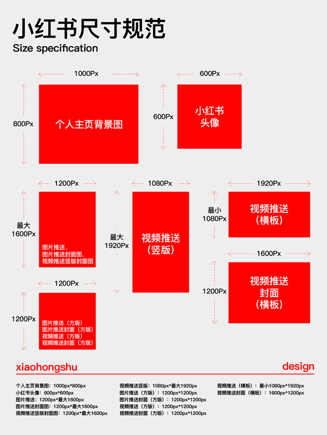 小红书尺寸规范-花瓣网