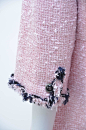 CHANEL Runway 2007 Pink Boucle Jacket New 42 at 1stdibs