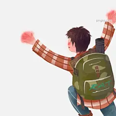 手绘背包客少年背影设计图片大小2000x2000px 图片尺寸3.6 MB 来自PNG搜索网 pngss.com 免费免扣png素材下载！背包客#插画#创意#春季#卡通#旅行#人物#少年#手绘#